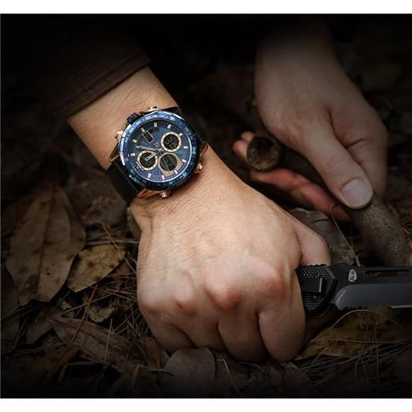 Men's Military Digital Watches Analog Quartz Waterproof Watch Sport Wristwatch - Picture 6 of 6